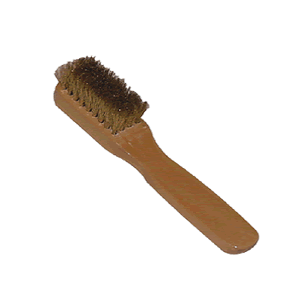 Suede Brush with Wooden Handle