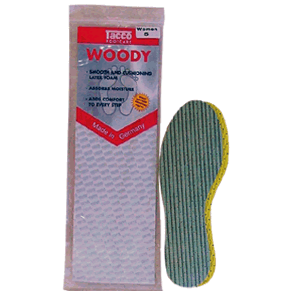 Tacco No. 648Y Woody Latex Insole