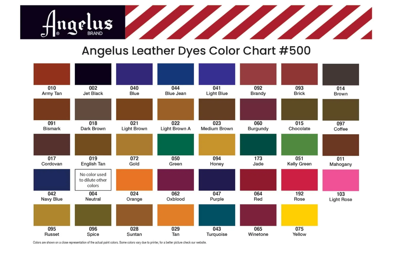 Angelus Leather Dye 1 Gallon