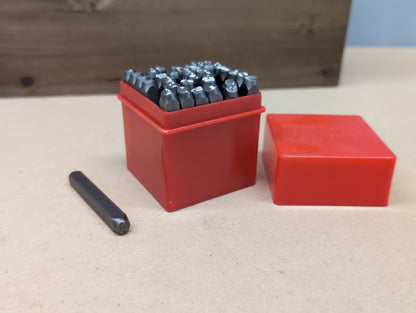 Number & Letter Stamps