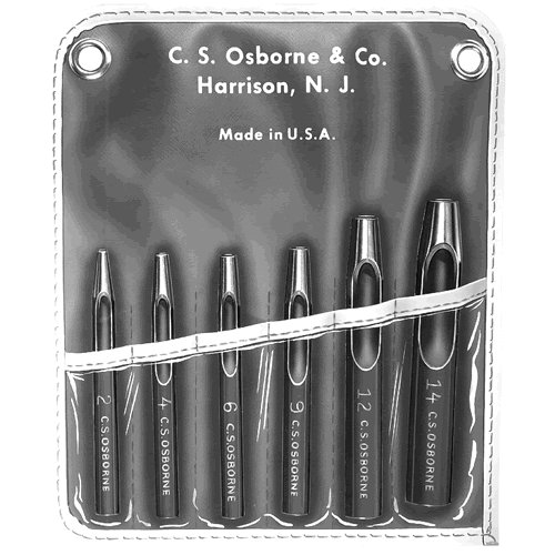 Osborne #K-245 Belt Punch Set
