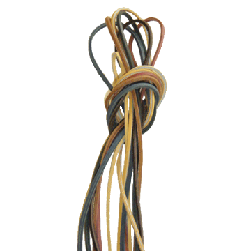 Bulk Heavy Leather Laces