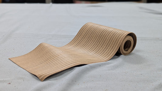 Stacked Leather Heel Cover Strips