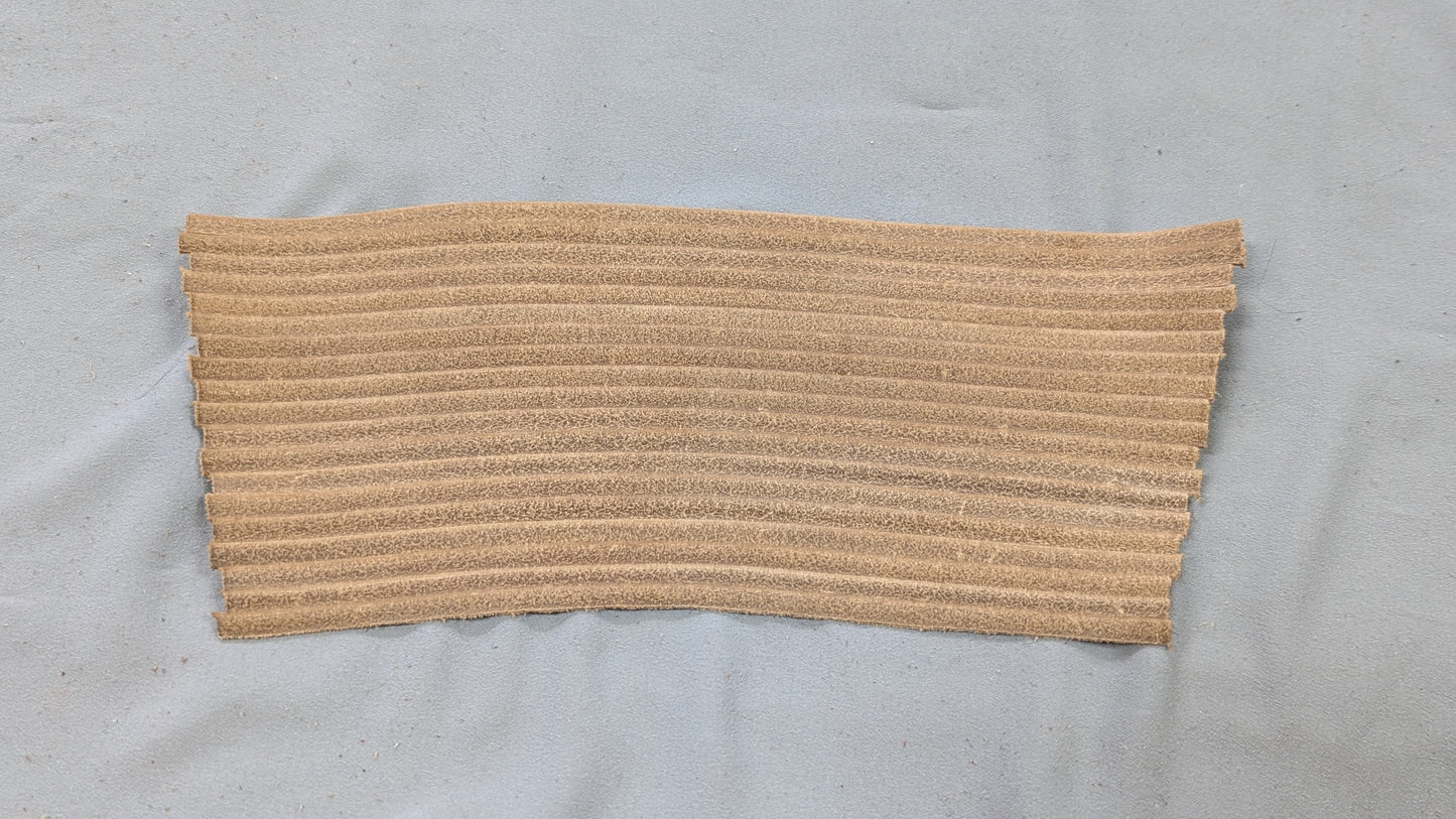 Stacked Leather Heel Cover Strips