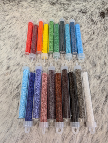 Opaque Bead Vials