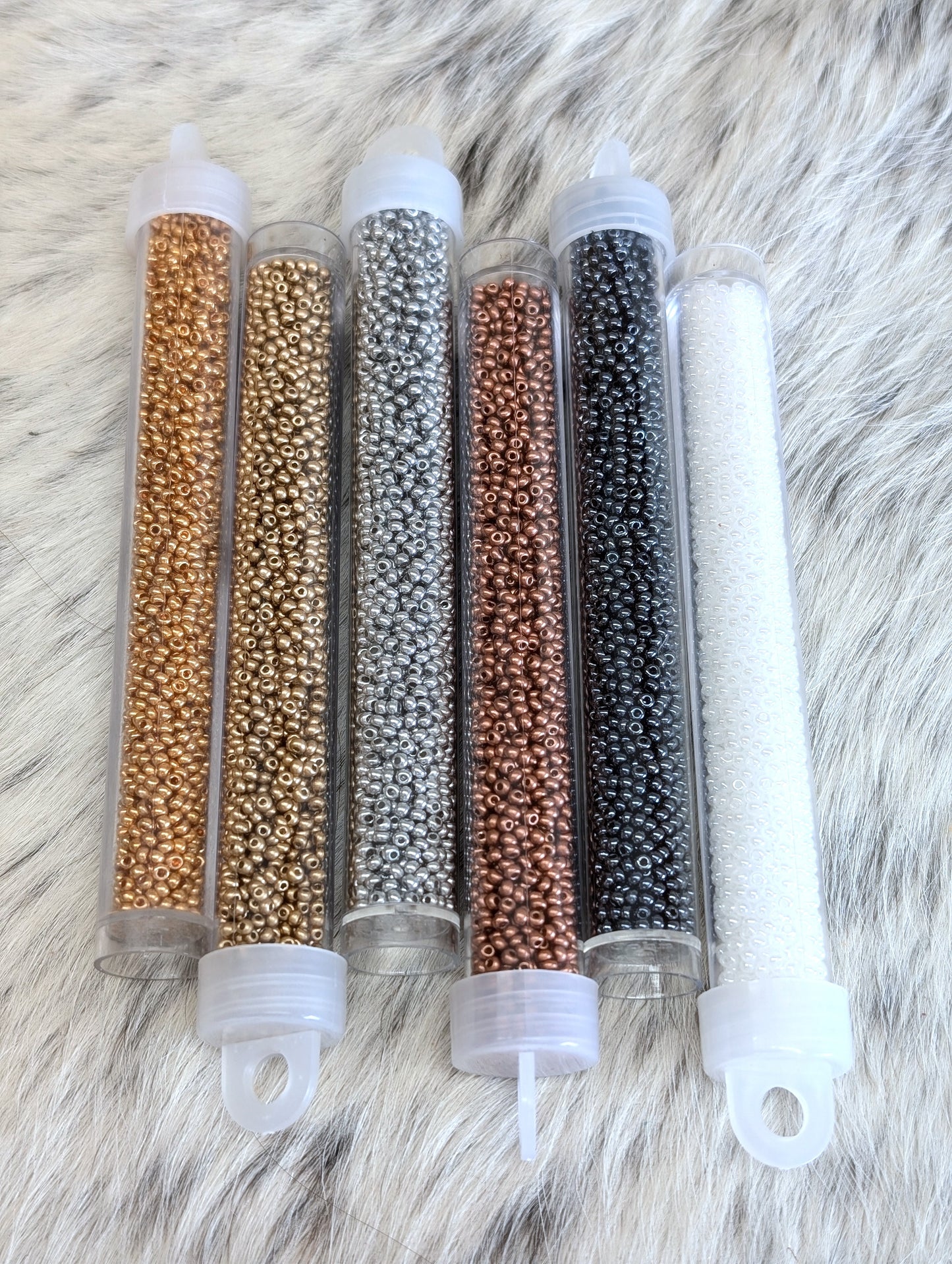 Metallic Bead Vials