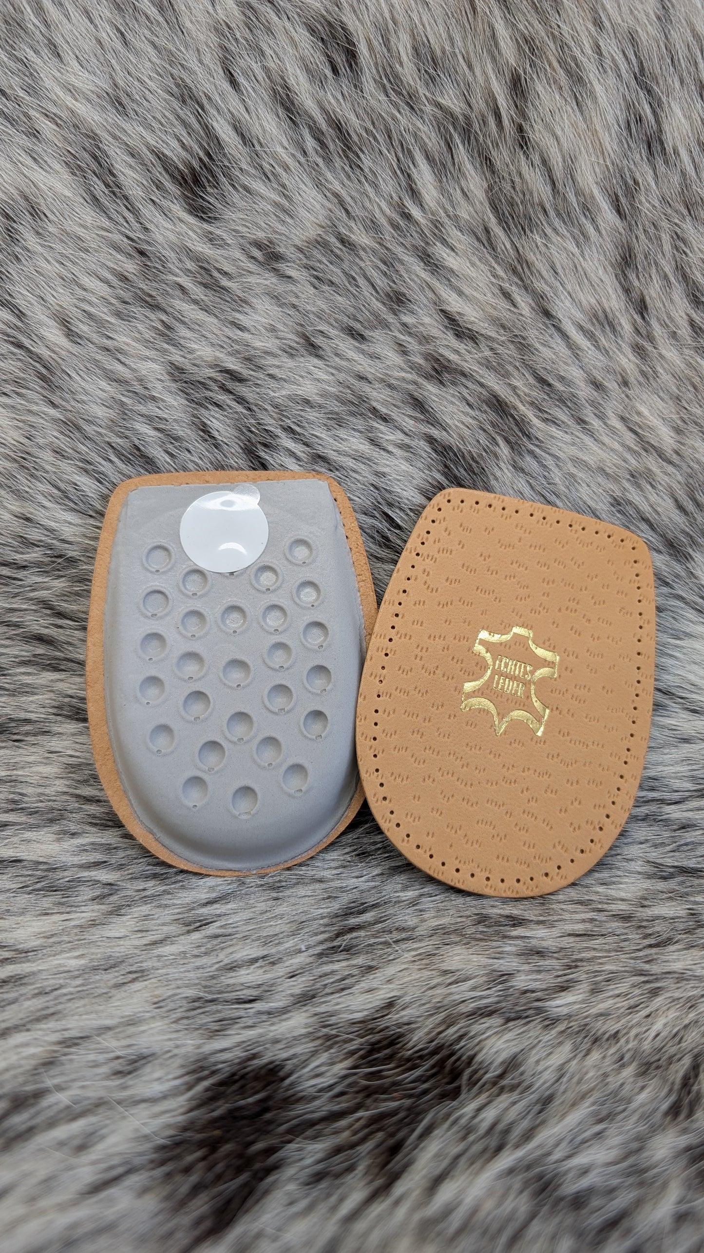 Meltonian Leather Heel Cushion