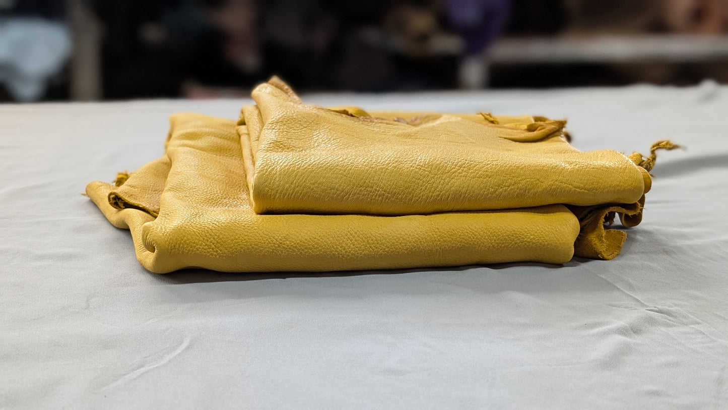 Deer Leather - Gold
