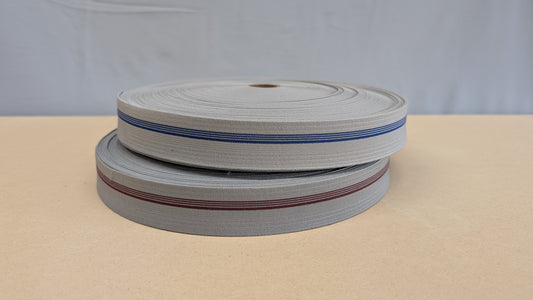 Elastic - Gray w/ Accent Stripe