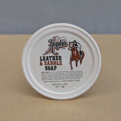 Angelus Saddle Soap 3 oz Tub