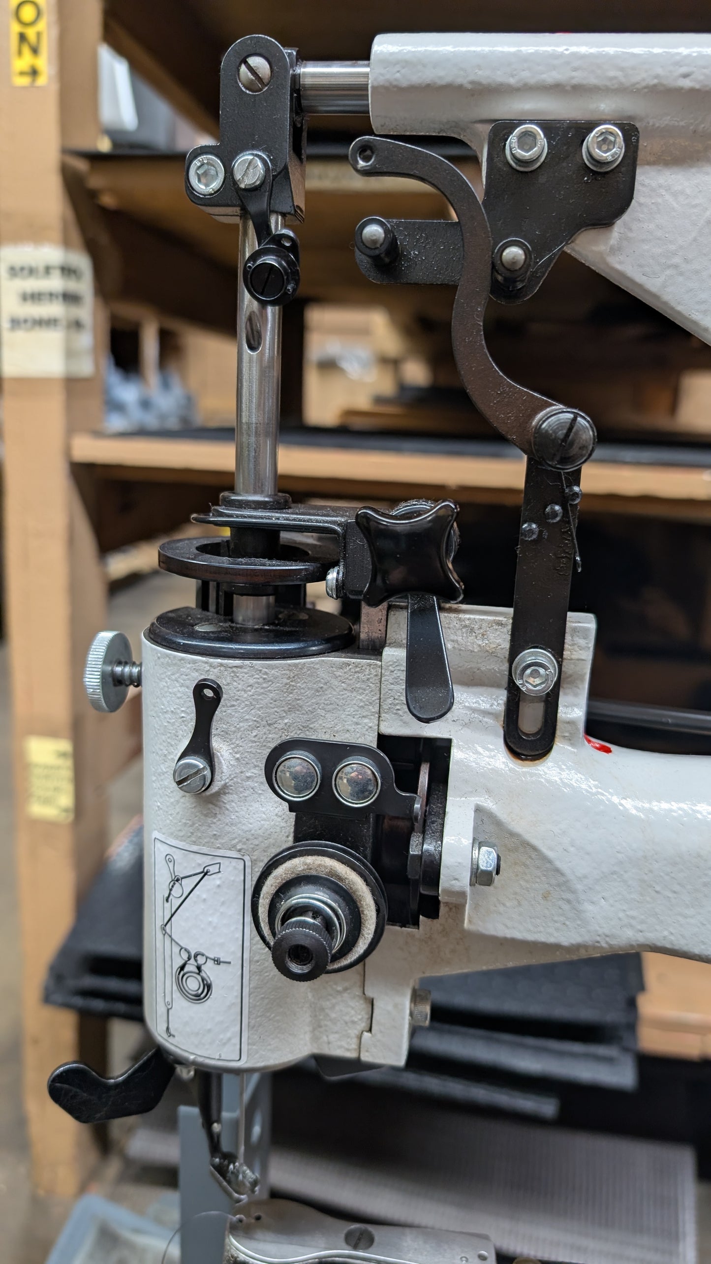 Claes Textima Patching Machine