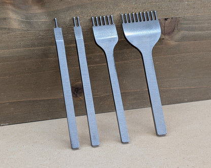 Diamond-Tipped Stitching Chisels