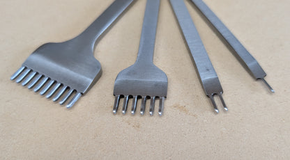 Diamond-Tipped Stitching Chisels