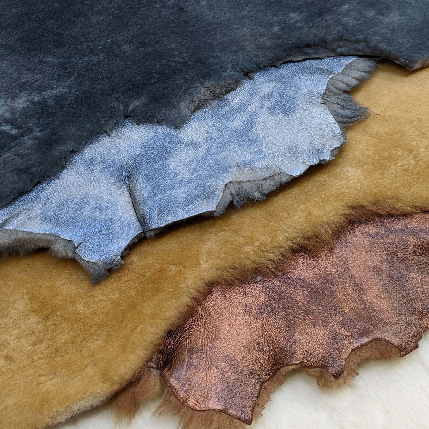 Sheepskin Shearling - Finished Back