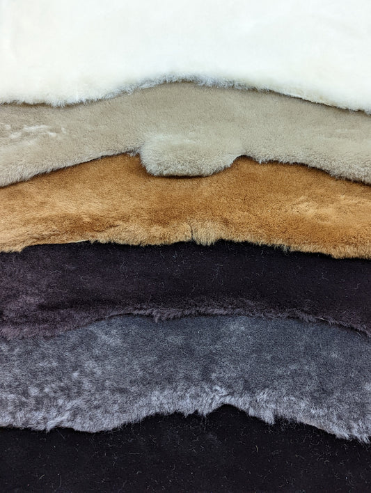 Sheepskin Shearling - Unfinished Back