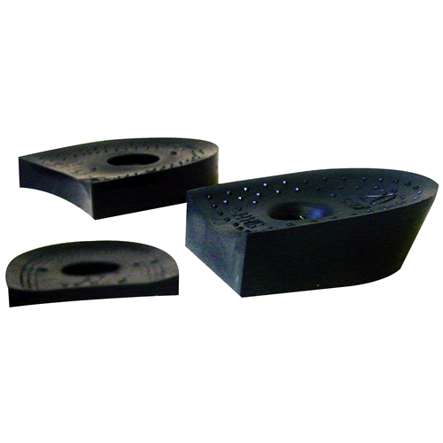 Plastic Heel (Bennett) Base - Straight Back Thin Heels