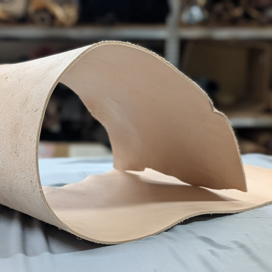 Veg-Tan Bellies - Carving Leather