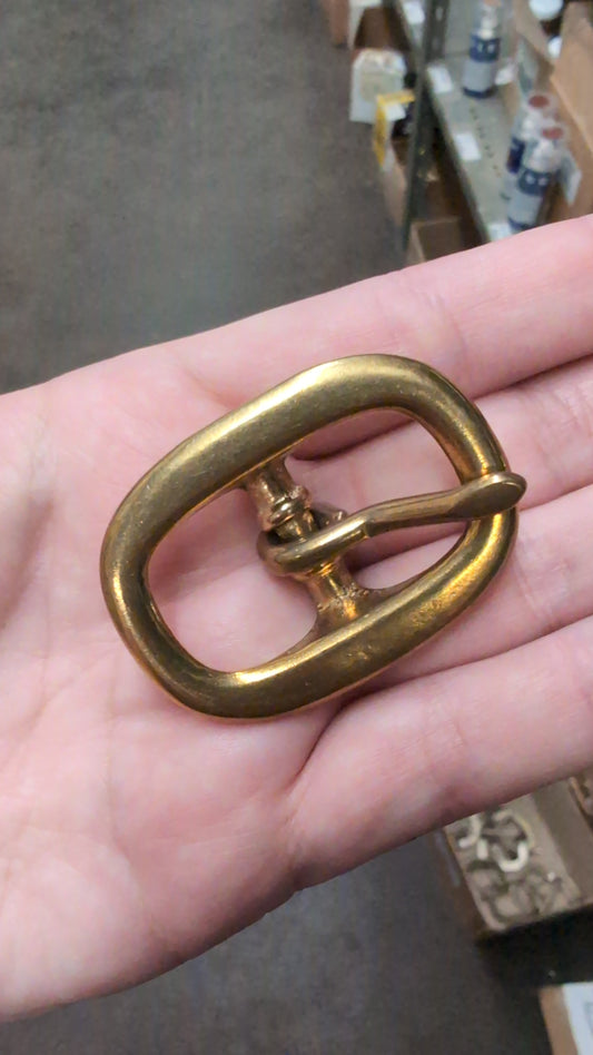 Brass Swedge Buckle