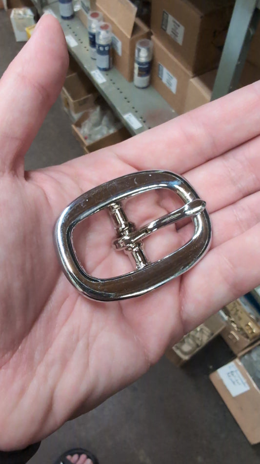 Nickel Swedge Buckle