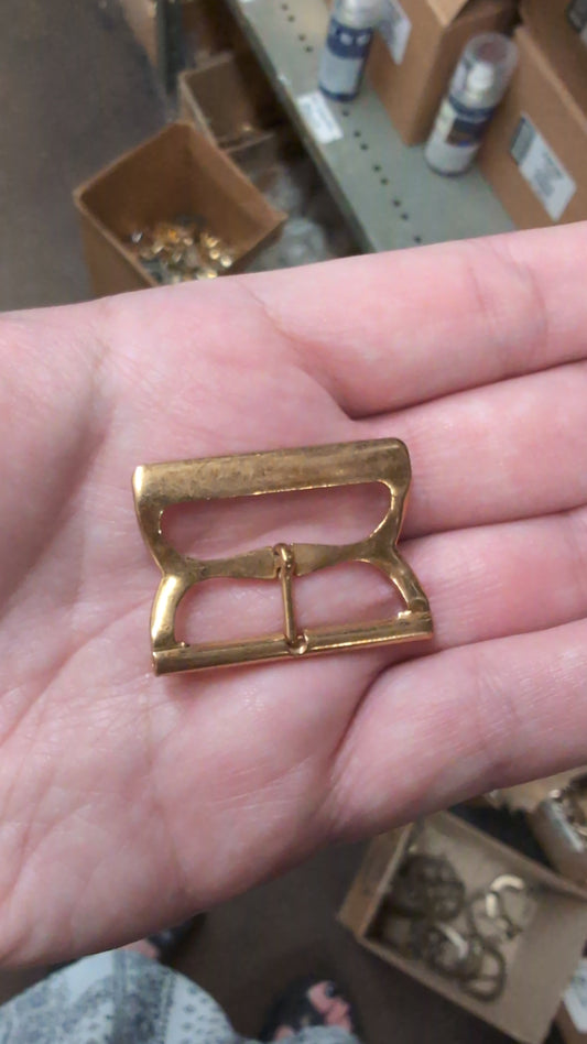 Brass Shoe Buckle
