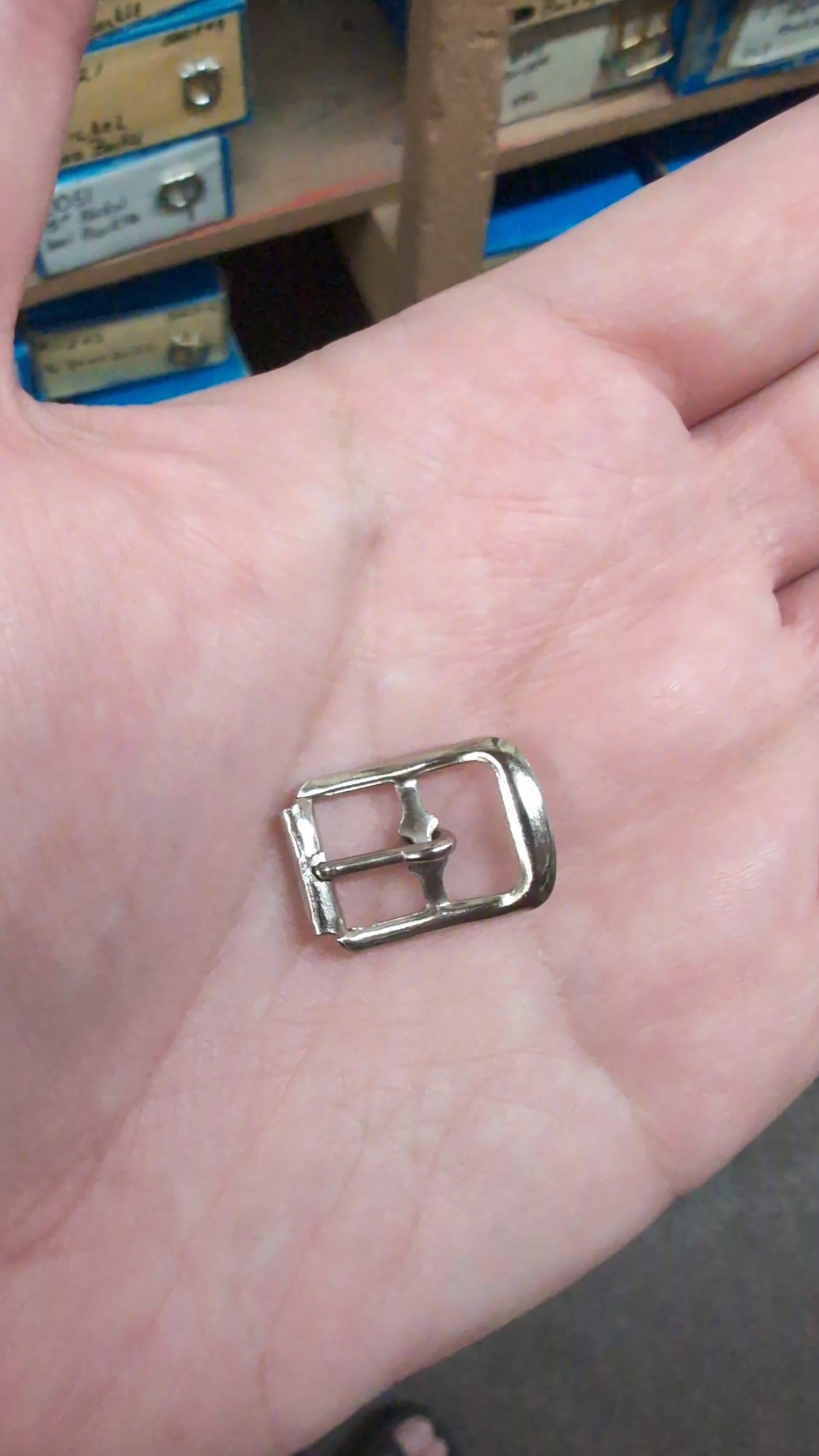 Nickel Shoe Buckle