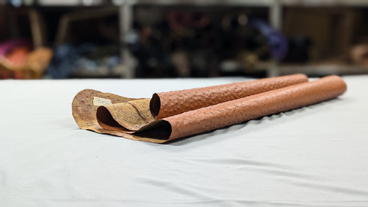 Pigskin Textured Split