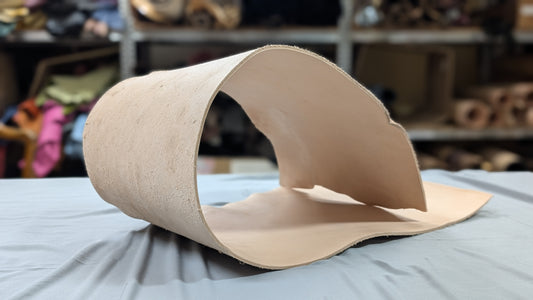 Veg-Tan Bellies - Carving Leather